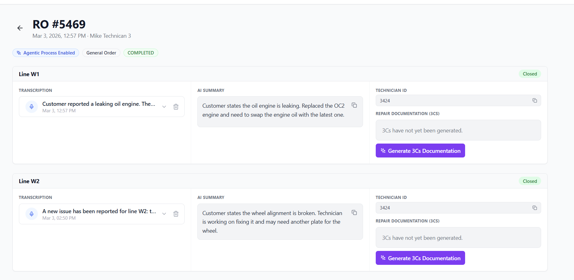 Dealership Dashboard